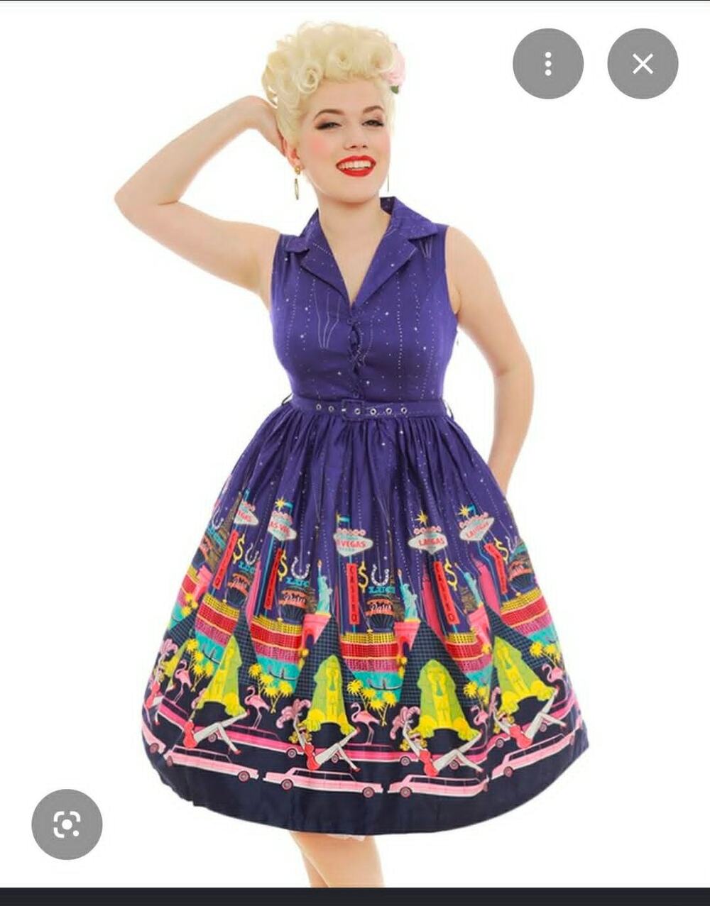 Retro Las Vegas Dress Lindy Bop Matilda NWT HTF